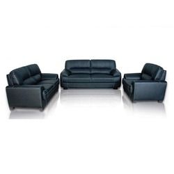 Black Leather Sofa Sets