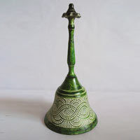 Fabric Brass Temple Bells