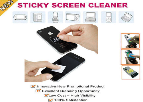 Customized Sticky Screen Cleaners For Mobile Lap and Tab