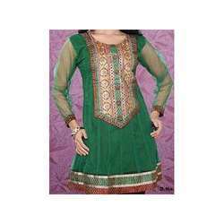 Ethnic Green Silk Kurta