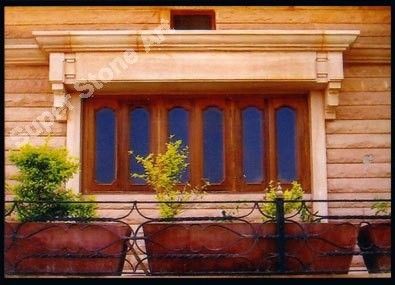 Wood Sandstone Window