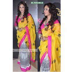 printed sarees