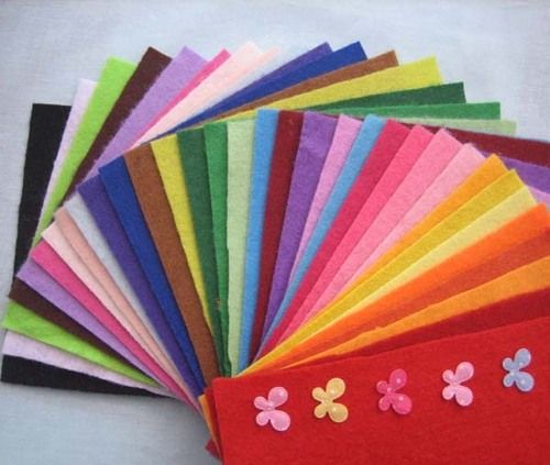 Colored Polyester Needle Punched Felt