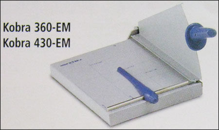 Paper Guillotines (Kobra 360-Em And 430-Em)