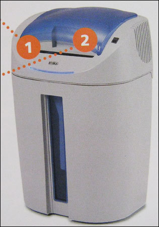 Personal And Office Paper Shredder With Mobile Protection System