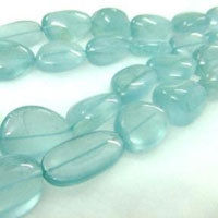  Aquamarine Beads