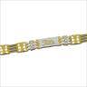 Mens Gold Plated Bracelet 