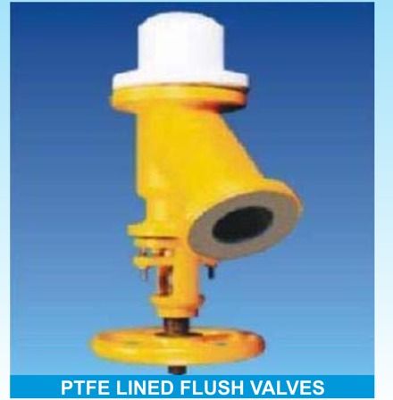 Ptfe Lined Flush Valve