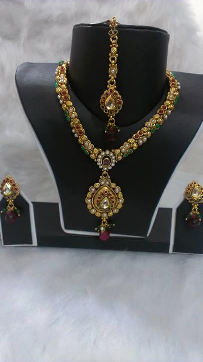 Kundan Necklace Set