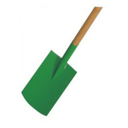 Coated Spade with Handle