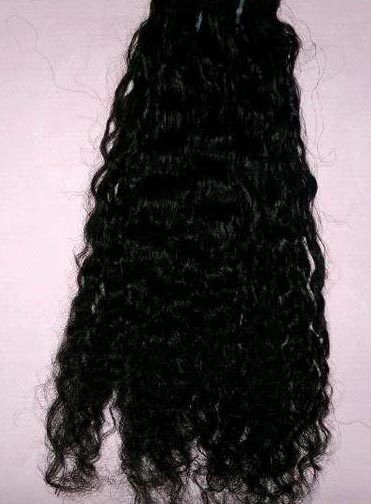 Machine Weft Curly Hair