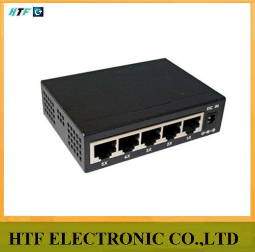 High Speed 5p 10/100/1000M RJ45 Ports Unmanaged Full Duplex FAST Gigabit Network Switch Metal Case