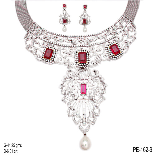 Diamond Pendant Earrings - Crafted with Premium Quality Diamonds | Expertly Designed for Elegance and Style