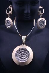 Platinum Necklace Set