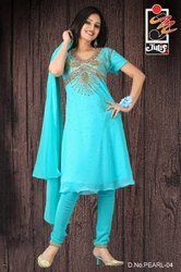 Salwar Kameez - Customizable Cotton Blend, Vibrant Colors & Attractive Designs