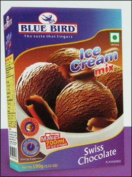 Swiss Chocolate Ice Cream Mix Flavor