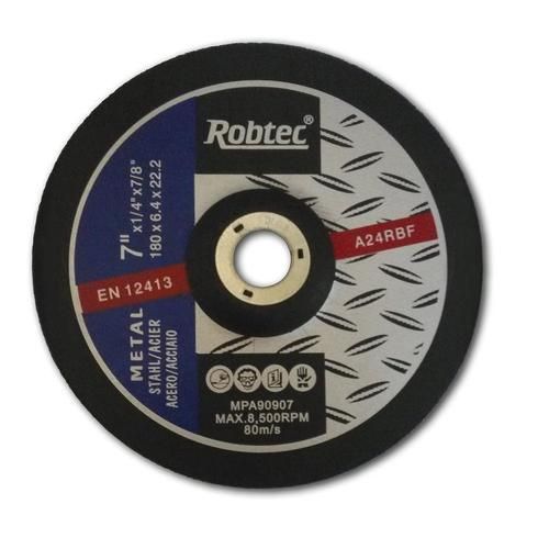 T27 Abrasive Grinding Discs For Metal 180x6.4x22.23