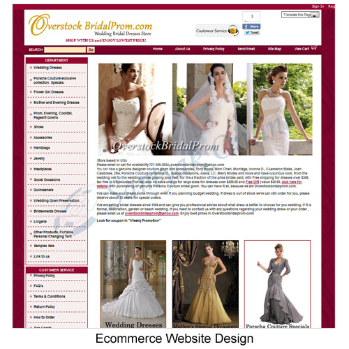 E-Commerce Designing Service