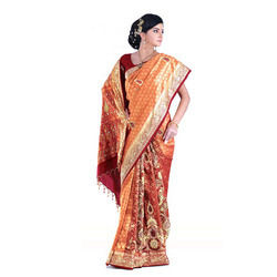 Fancy Embroidered Silk Sarees