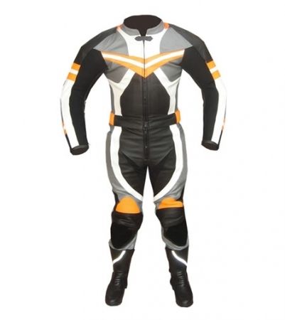 Genuine Leather Motorbike Suit