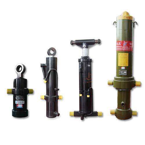 Single-Acting Telescopic Hydraulic Cylinder