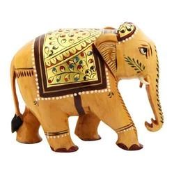 Wooden Elephant Statue