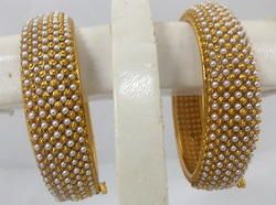 Gold Plated Party Wear Bangles