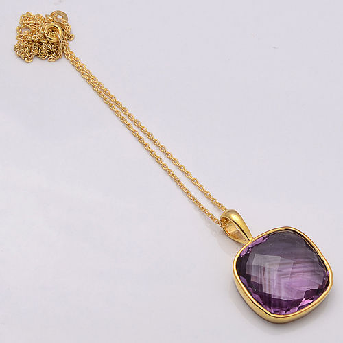 Amethyst Gemstone Pendants