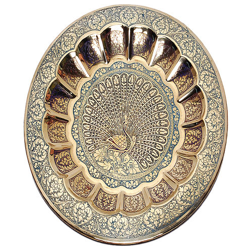 Jaipuri Brass Wall Decorative Plates