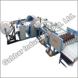 Woven Sack Bag Conversion Line - Dual Servo Motor Operation, 90° Bag Transfer Gripper, User-Friendly Display Interface