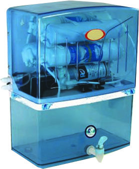 टोटल ट्रांसपेरेंट मॉडल वाटर प्यूरीफायर