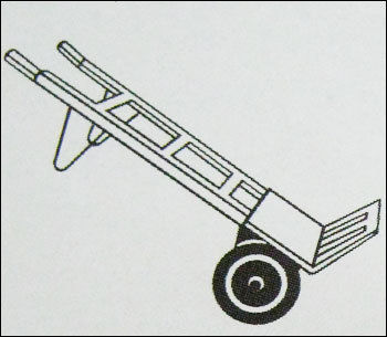 Paper-Wooden And Sack Trolley (Model No 512)