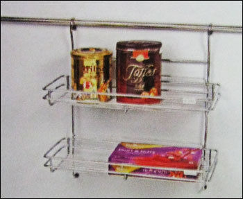 Kitchen Corner Double Shelf