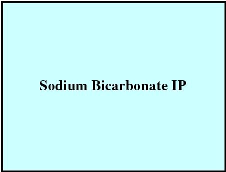 Sodium Bicarbonate IP