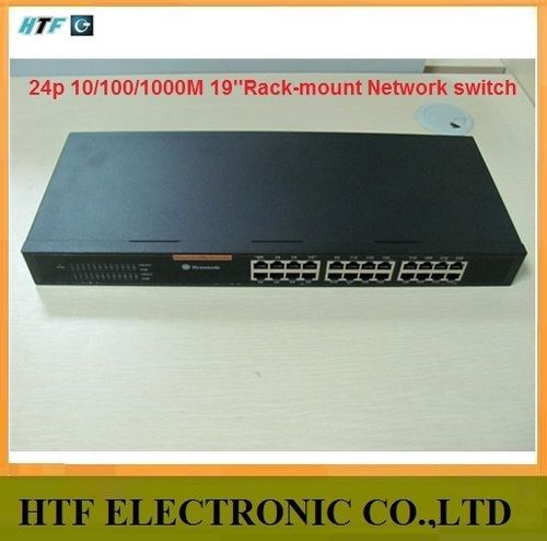 24p 10/100/1000M 19" Rack-Mount Network Switch (HTF-PI765D)