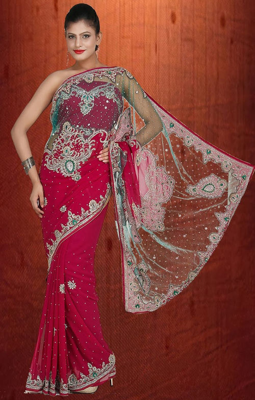 Georgette Designer Sarees