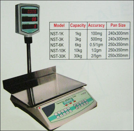 Table Top Piece Counting Scale - Superior Quality Design, High Performance & Durability