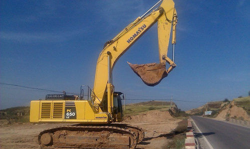 Used Komatsu PC650LC-8 Crawler Excavator