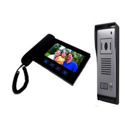 Color Video Door Phone With Handset Monitor