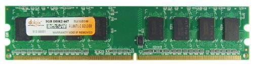 Dolgix डेस्कटॉप Ddr2 1 Gb 667mhz Pc2-6400 मेमोरी मॉड्यूल