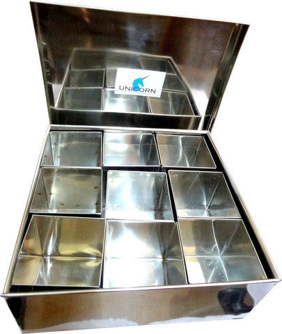 Stainless Steel Masala Box