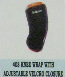 408 Knee Wrap With Adjustable Hook and Loop Tape Closure