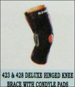 Deluxe Hinged Knee Brace With Condyle Pads