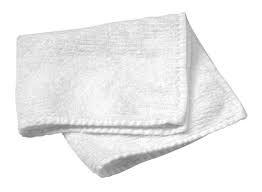 White Face Towel