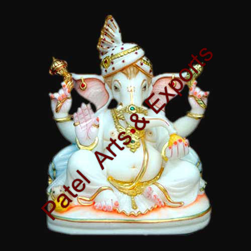 Marble God Ganesh Statue