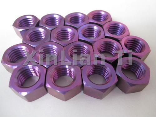 Titanium Nuts - M3-M24 | Gr1, Gr2, Gr5, Gr9, Excellent Hardness, Corrosion Resistance, Durable Performance