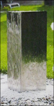 Stainless Steel Fountain (Quadrus)