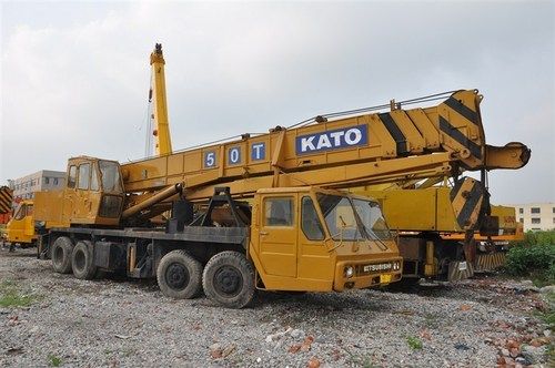  प्रयुक्त हाइड्रोलिक ट्रक क्रेन (Kato NK350E (35 टन) 