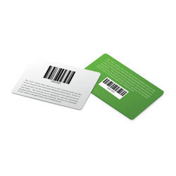 Bar Code Cards