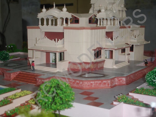 Temple Model By R. C. MODELLERS MODEL MAKERS